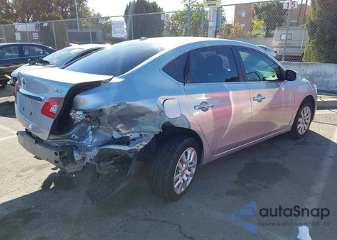 2015 Nissan Sentra Fe+ S/S/Sl/Sr/Sv from USA, damaged, VIN 3N1AB7AP8FY252762